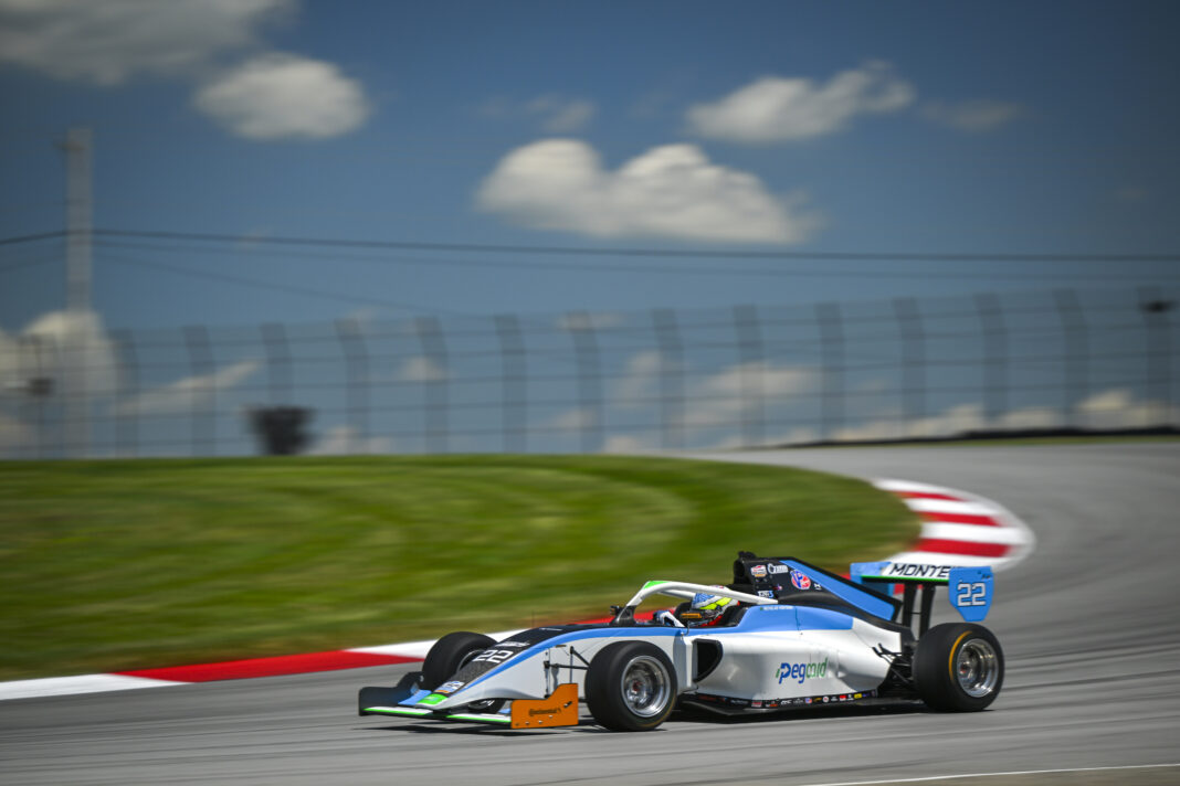 Usf Pro 2000 – Nick Monteiro Conclui Rodada Dupla Em Mid Ohio, Leva Um P6 E Soma Mais 21 Pontos.